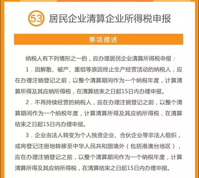 所得税申报