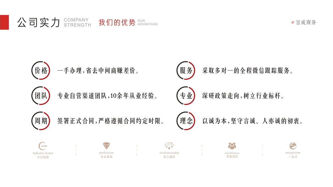 言成商务 公司实力